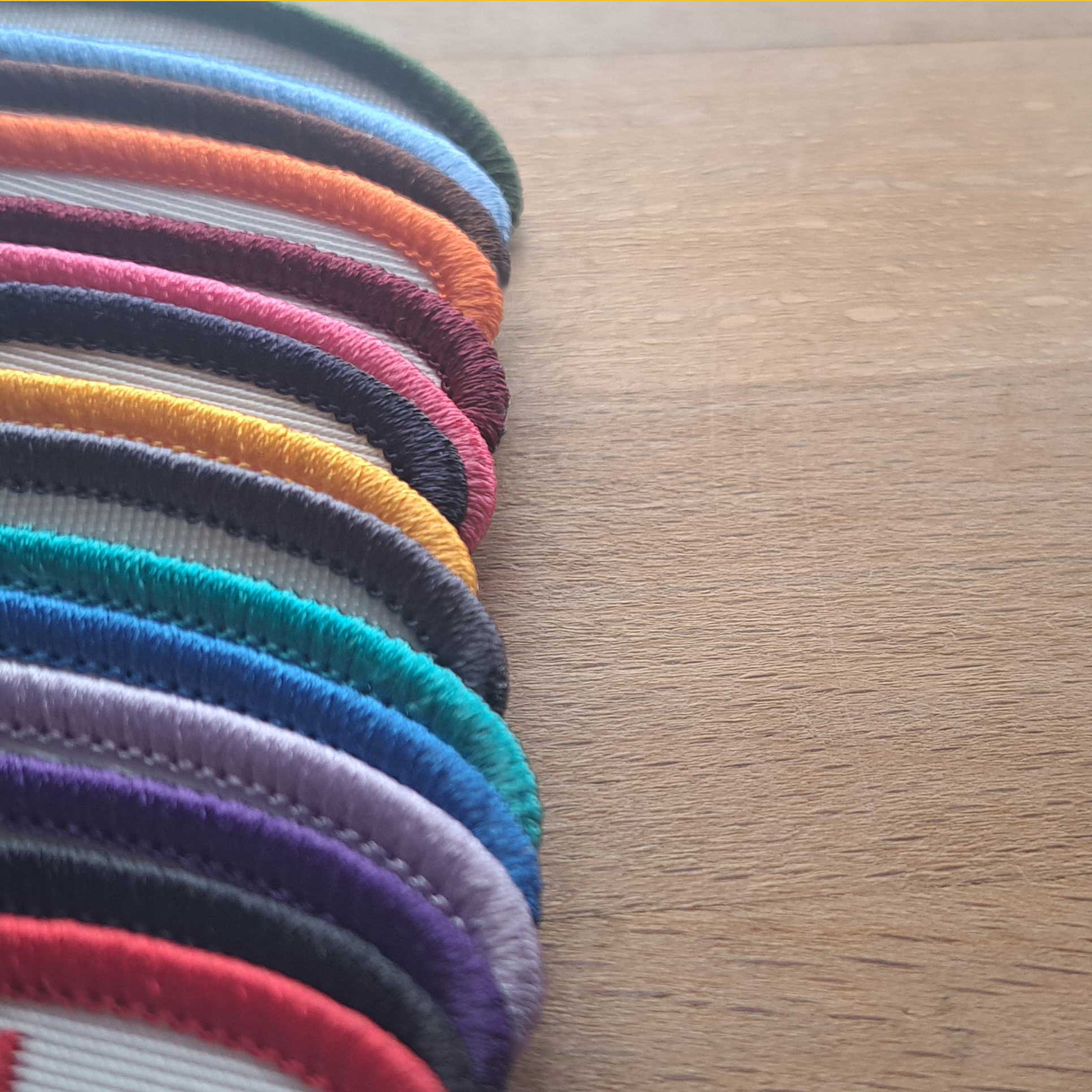 Embroidered Name Tag - Block Font