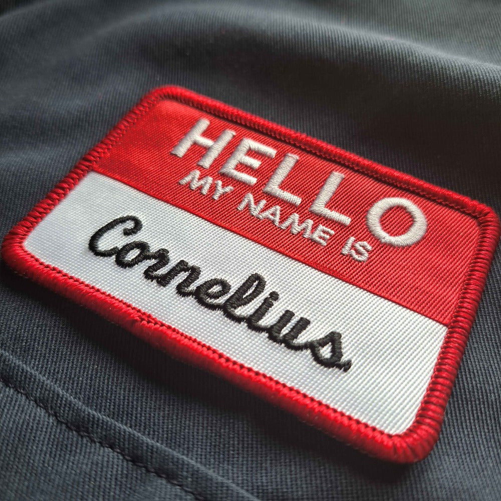Hello My Name Is *Custom Name Tag*